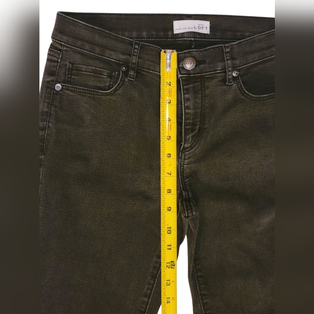 Loft Classic Black Women's Skinny Jeans - Picture 6 of 8
